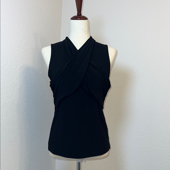 Halogen Elegant‎ Black Sleeveless Top - Picture 1 of 6